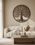 Metal Tree of Life Wall Sculpture