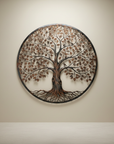 Metal Tree of Life Wall Sculpture