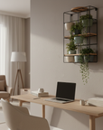 Wall-Mounted Planter Shelf