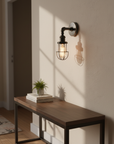 Industrial Wall Light with Edison Bulb
