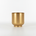 Gold Metal Plant Pot