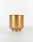 Gold Metal Plant Pot