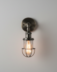 Industrial Wall Light with Edison Bulb