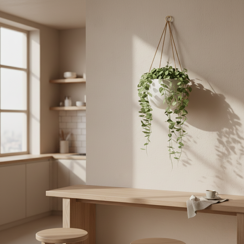 Hanging Ceramic Wall Planter