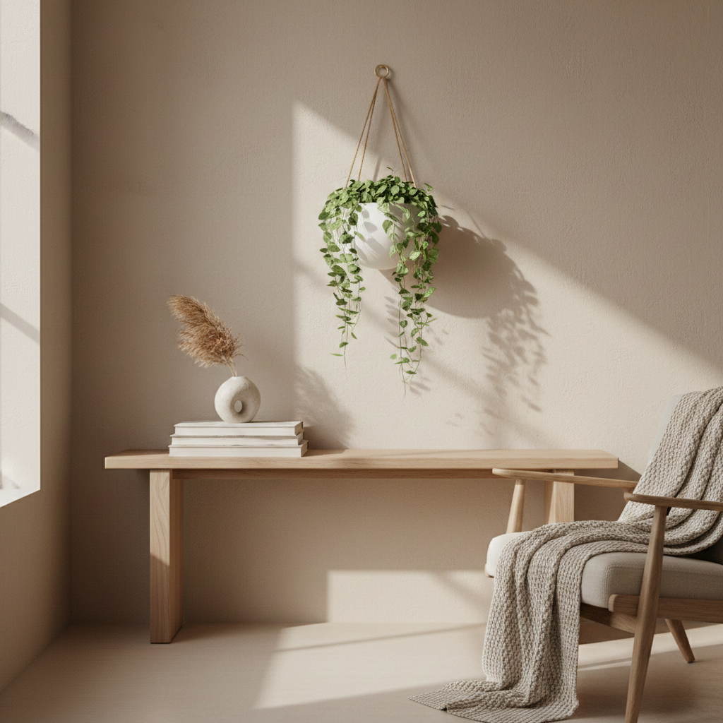 Hanging Ceramic Wall Planter