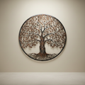Metal Tree of Life Wall Sculpture