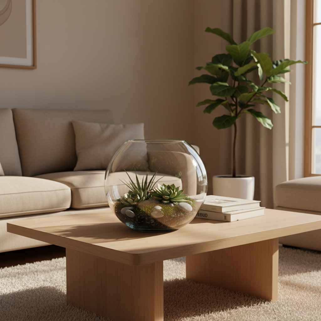 Glass Terrarium Bowl