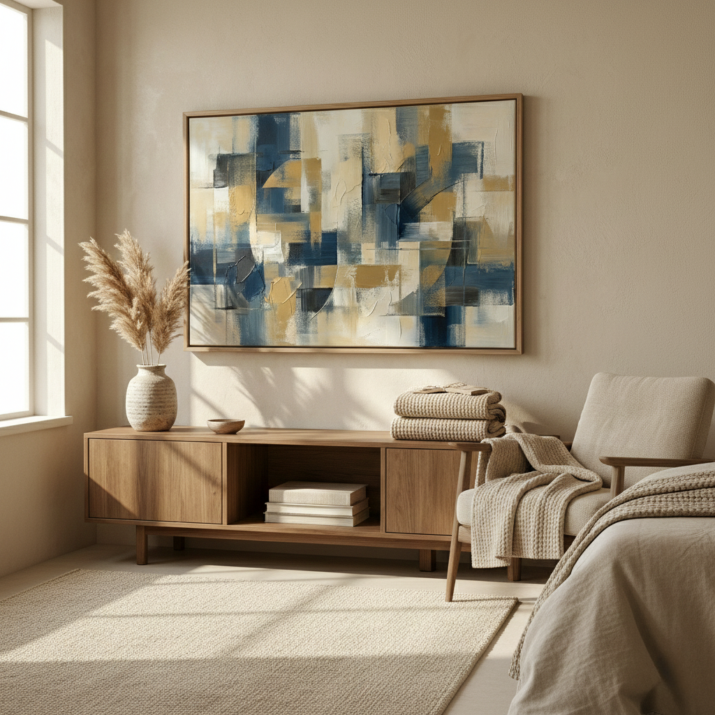 Modern Abstract Wall Art Canvas